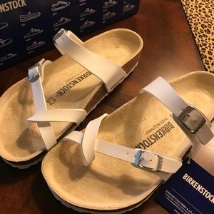 Birkenstock White Mayari size 38